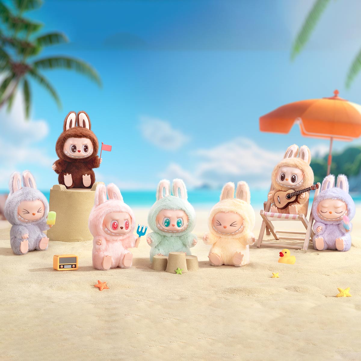 Labubu Vinyl Plush DuoDuo – Have A Seat Series (Secret Edition) - Image 3