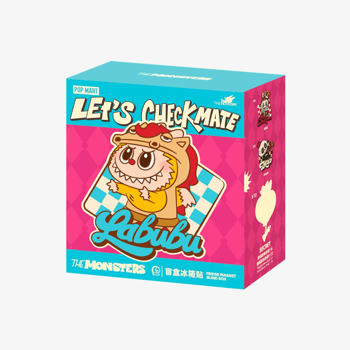 Labubu Fridge Magnet Blind Box – Let’s Checkmate Series - Image 2
