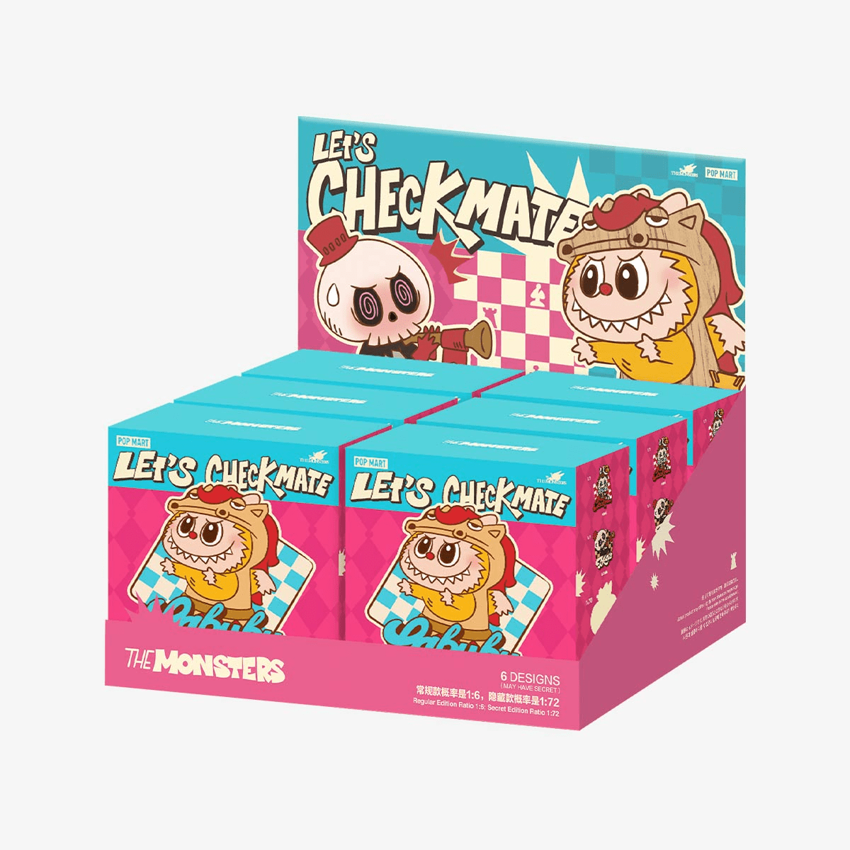 Labubu Fridge Magnet Blind Box – Let’s Checkmate Series