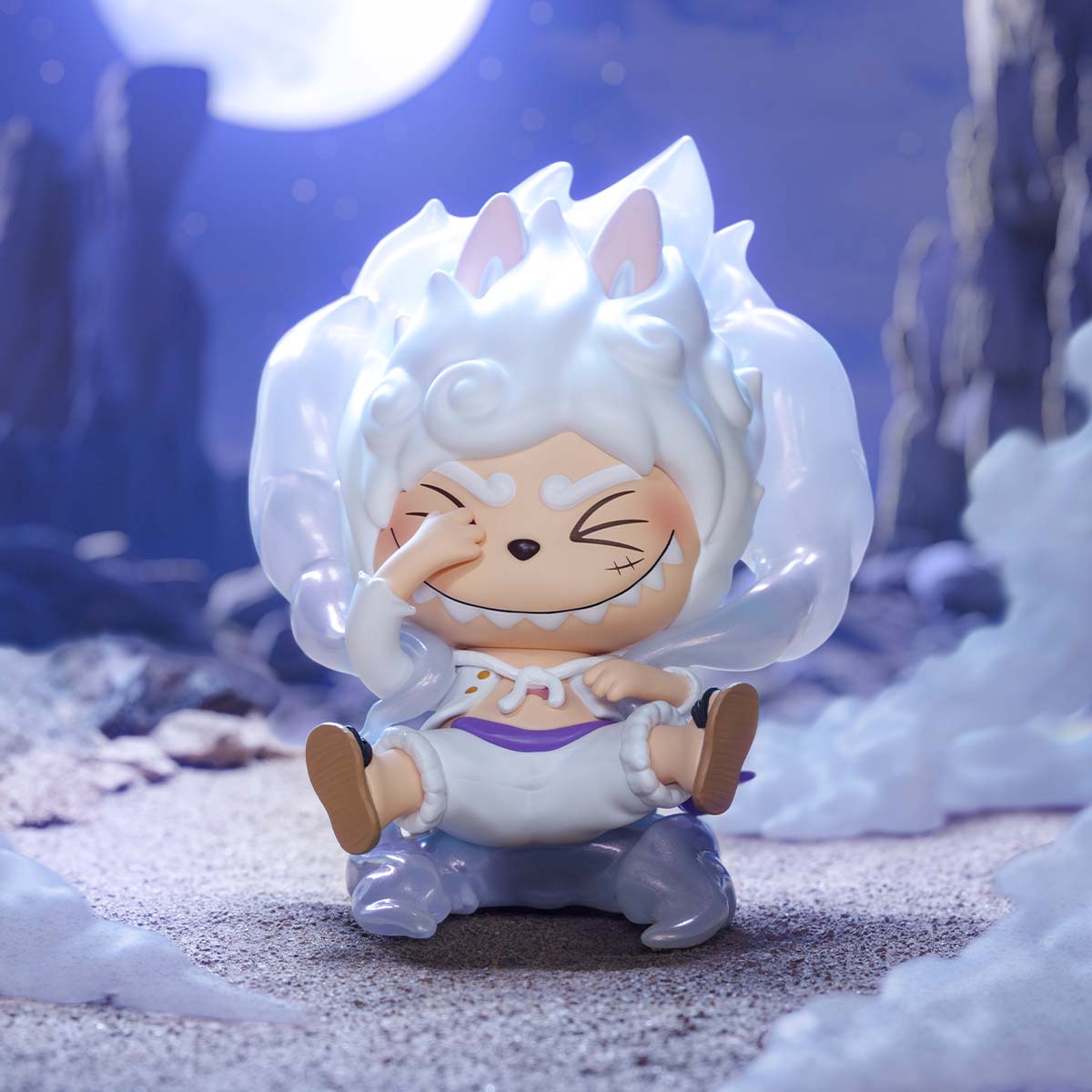 Labubu Monkey D Luffy Gear 5 (Secret Edition)