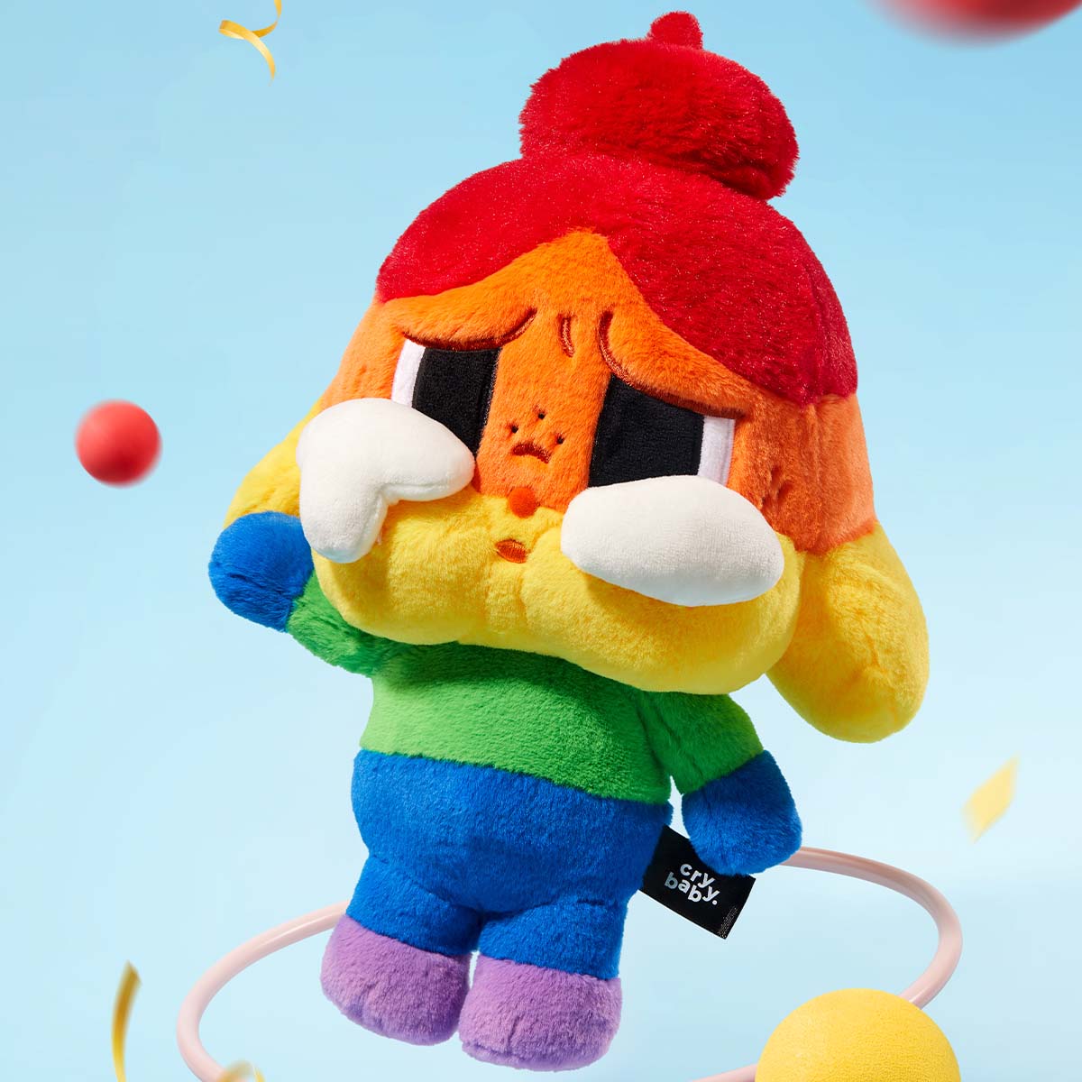 CRYBABY Plush Doll – CHEER UP, BABY! SERIES. - Image 3