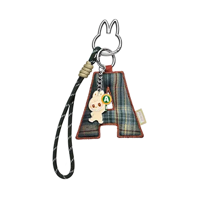 Labubu Letter Pendant A – Pin for Love Series