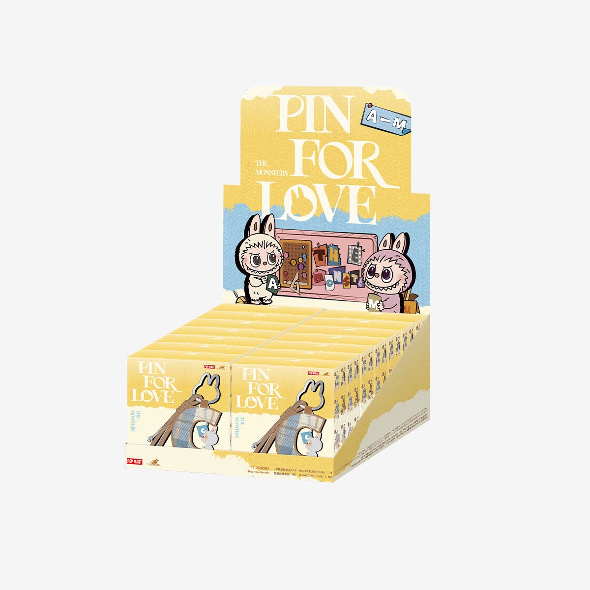 Labubu Letter Pendant Blind Box