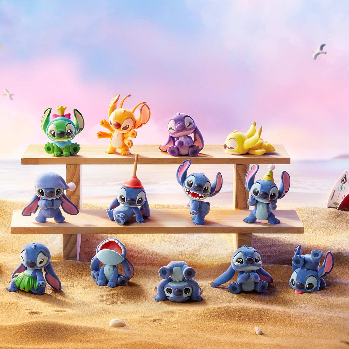 Disney Stitch Little Emotions Series Figures - Labubu Shop UK - Image 3