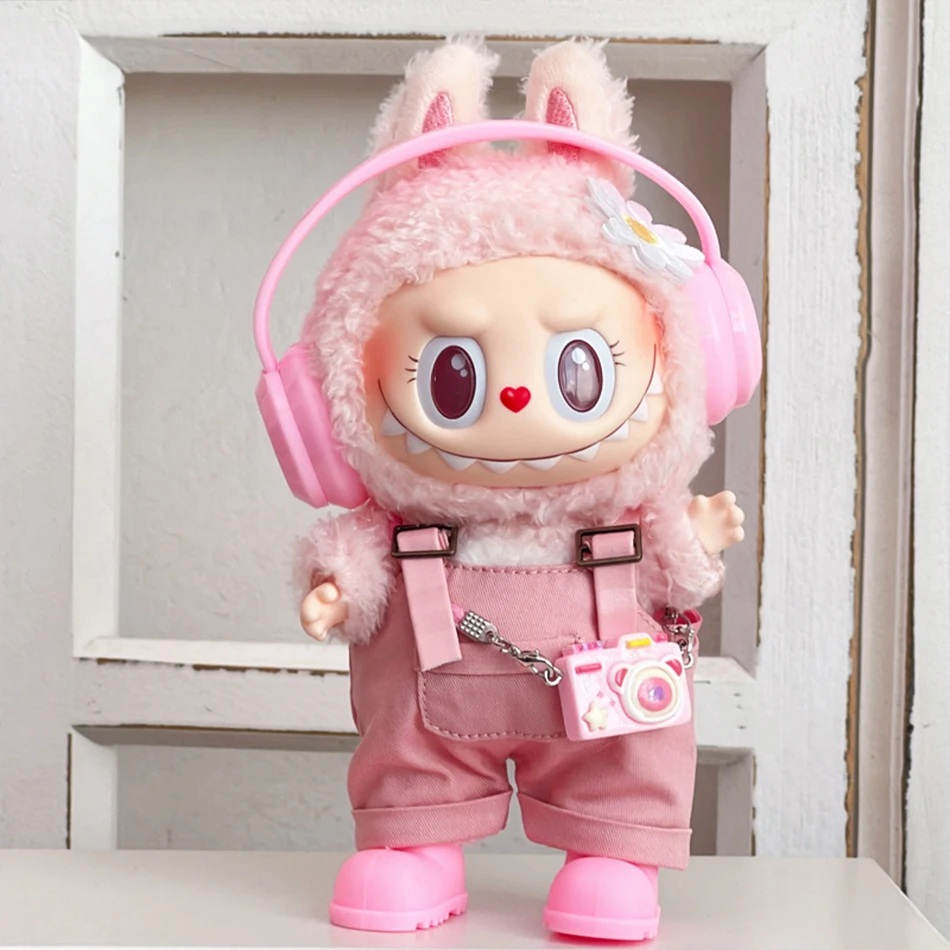 Labubu Overalls Outfit Set - Image 3