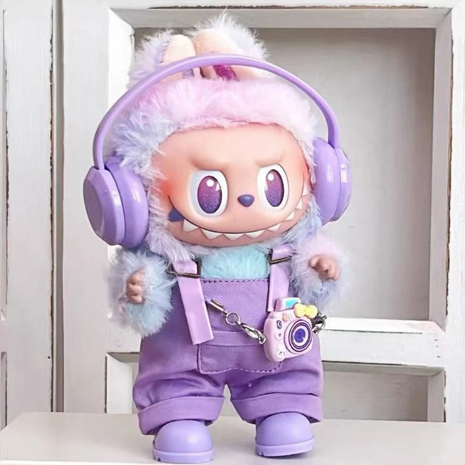Labubu Overalls Outfit Set - Image 4