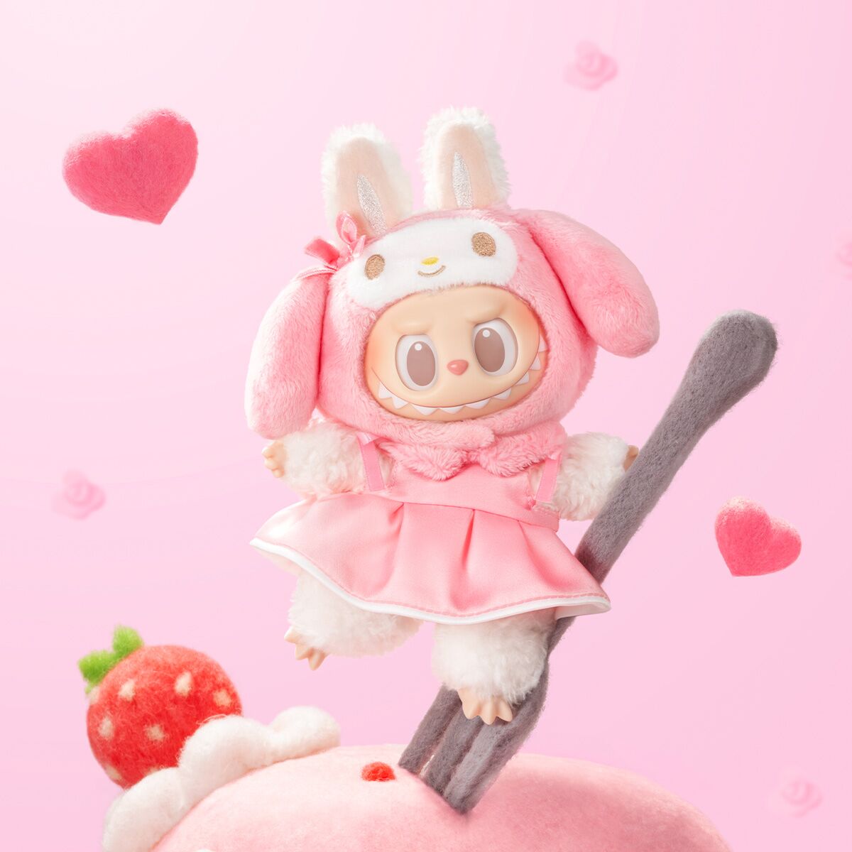 Labubu x Hello Kitty and Friends Vinyl Plush Pendant Blind Box - Image 6