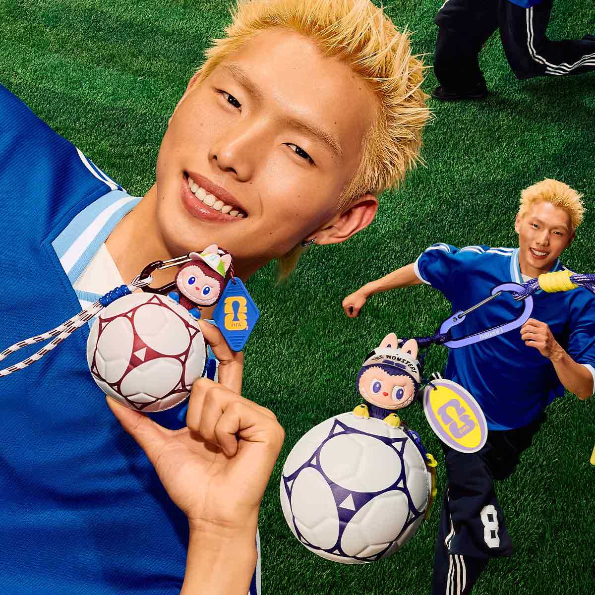 Labubu × FIFA SERIES – Center of Attention Football-shaped Mini Bag - Image 4