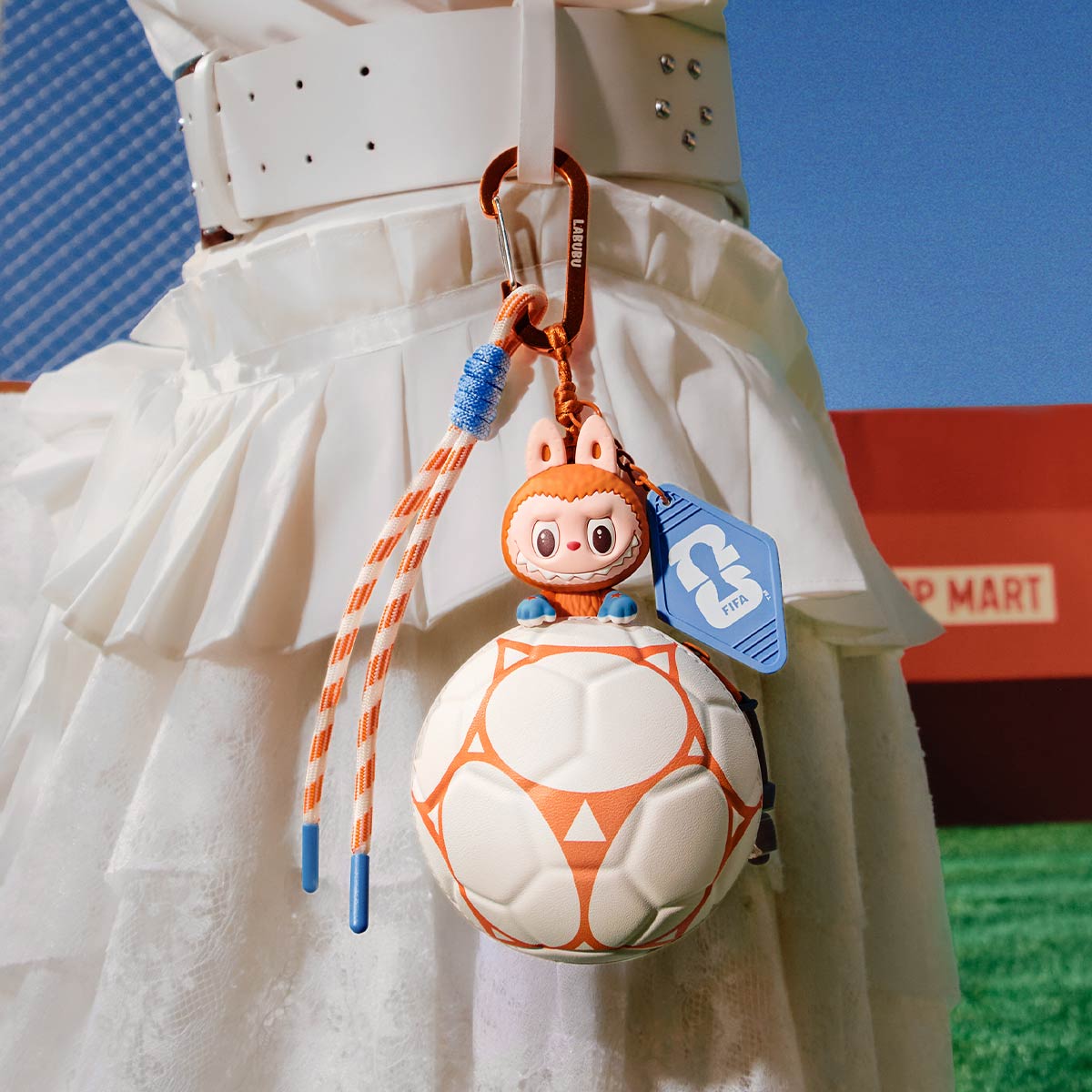 Labubu × FIFA SERIES – Center of Attention Football-shaped Mini Bag - Image 5
