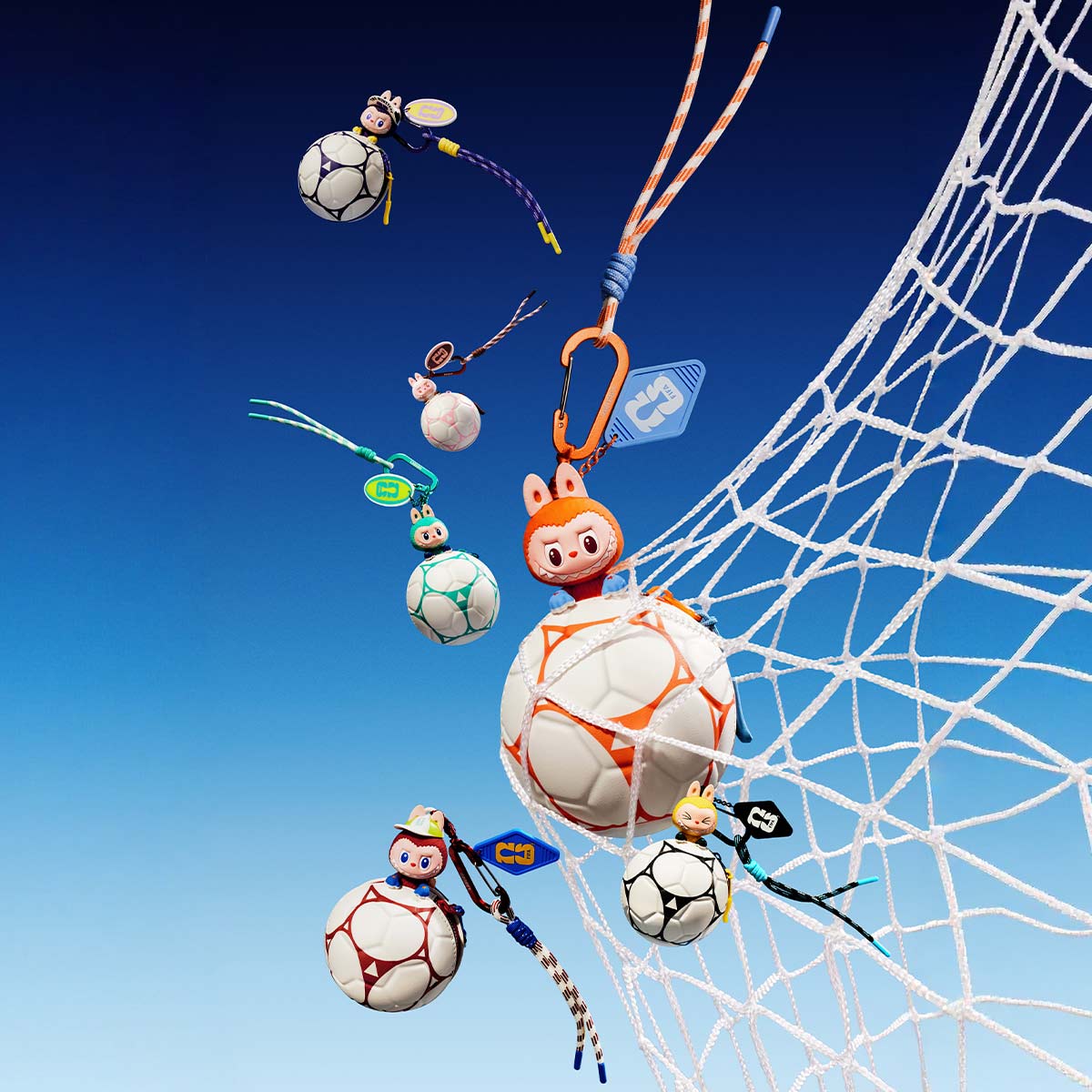 Labubu × FIFA SERIES – Center of Attention Football-shaped Mini Bag - Image 3