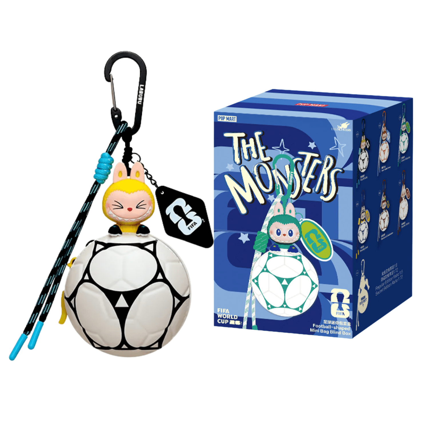 Labubu × FIFA SERIES – Final Whistle Football-shaped Mini Bag