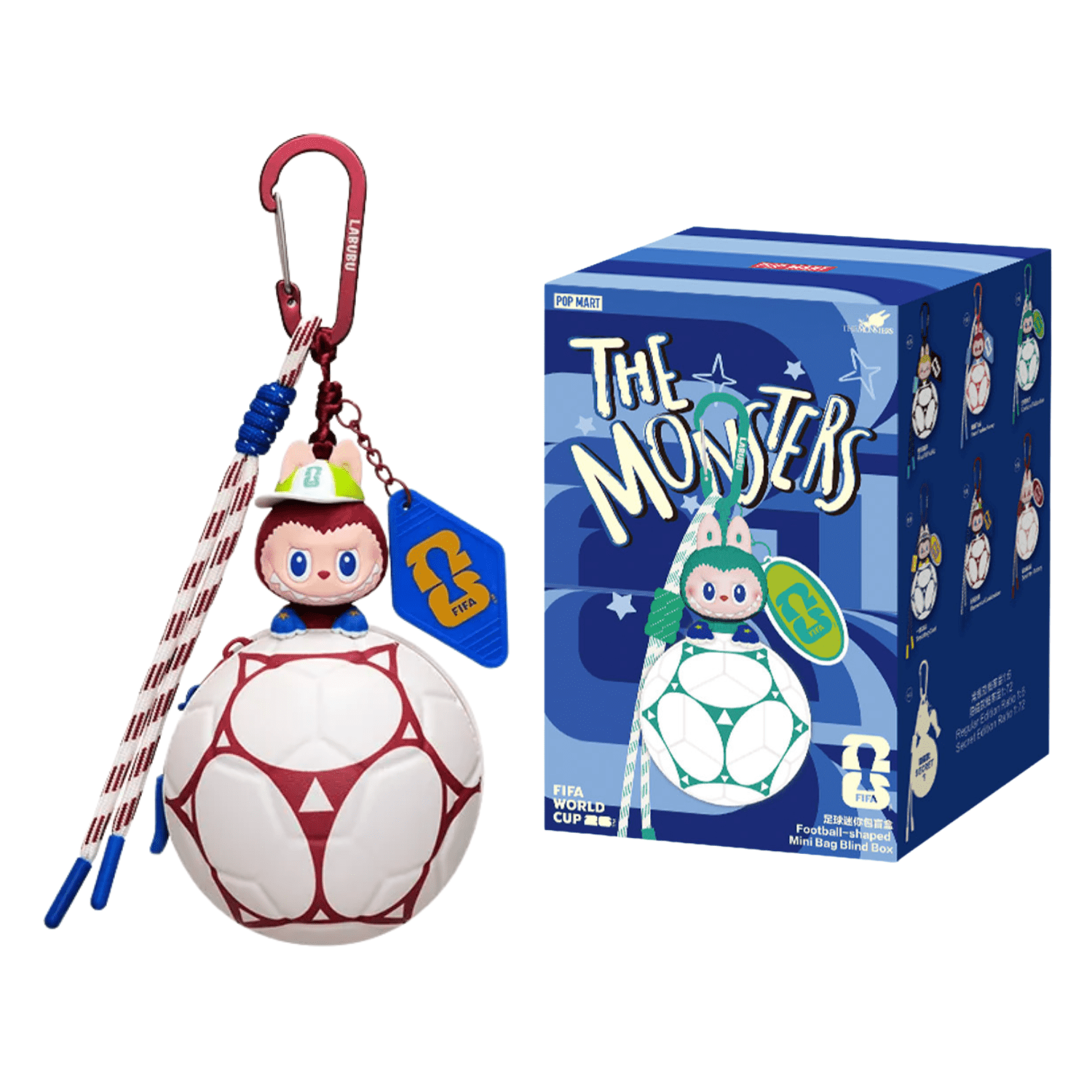 Labubu × FIFA SERIES – Moment of Celebration Football-shaped Mini Bag