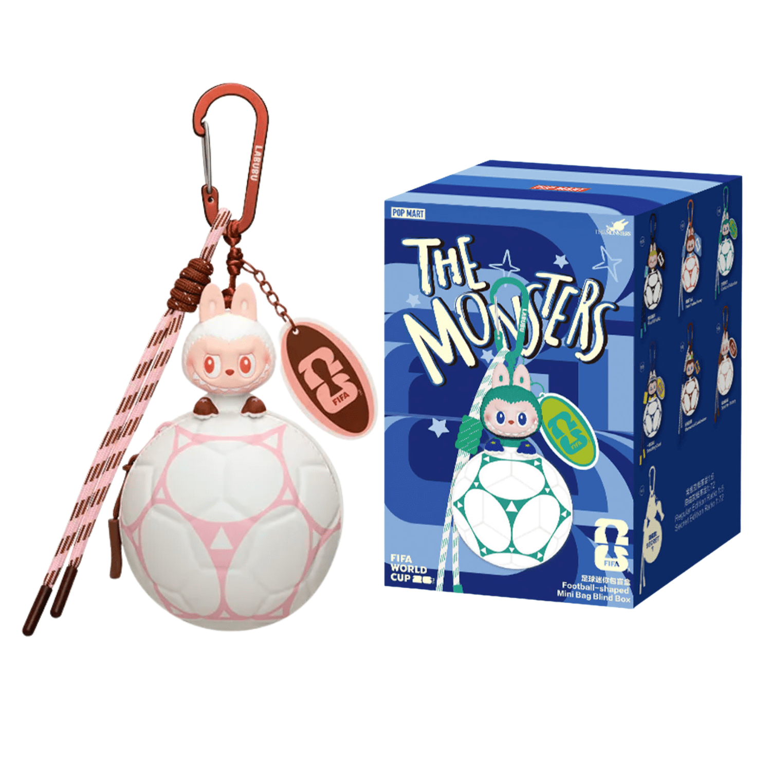 Labubu × FIFA SERIES – Seal the Victory Football-shaped Mini Bag